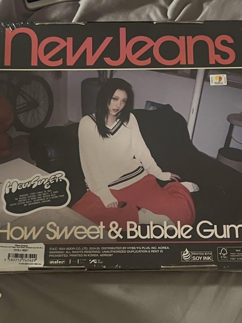 Amazon.co.jp: NewJeans How Sweet & Bubble Gum アルバム ヘリン