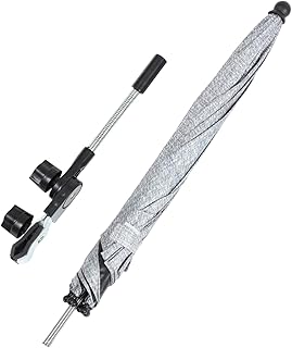 Totority Carrinho De Passeio Guarda-Sol Guarda-Chuva Para Carro Guarda-Chuva Para Cadeira De Praia Guarda-Sol Para Automóveis Cadeira De Praia Guarda-Chuva Carrinho De Passeio Guarda-Sol