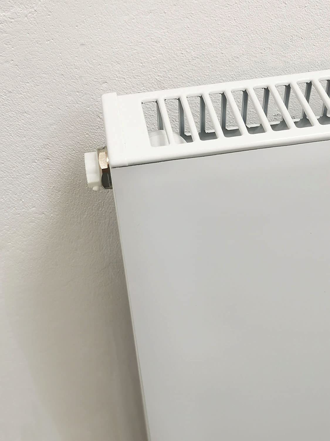 TMK ArtDeko Heizkörperverkleidung mit Magnet Stilvolle Optik 80x60 Heizkörperabdeckung, Weiß