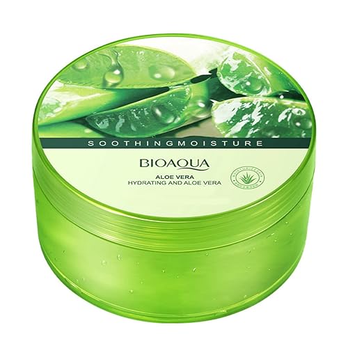 BIOAQUA Aloe Vera Extracto Gel Hidratante Hidratante Calmante Cuidado de la Piel Esencia 300g10.58oz