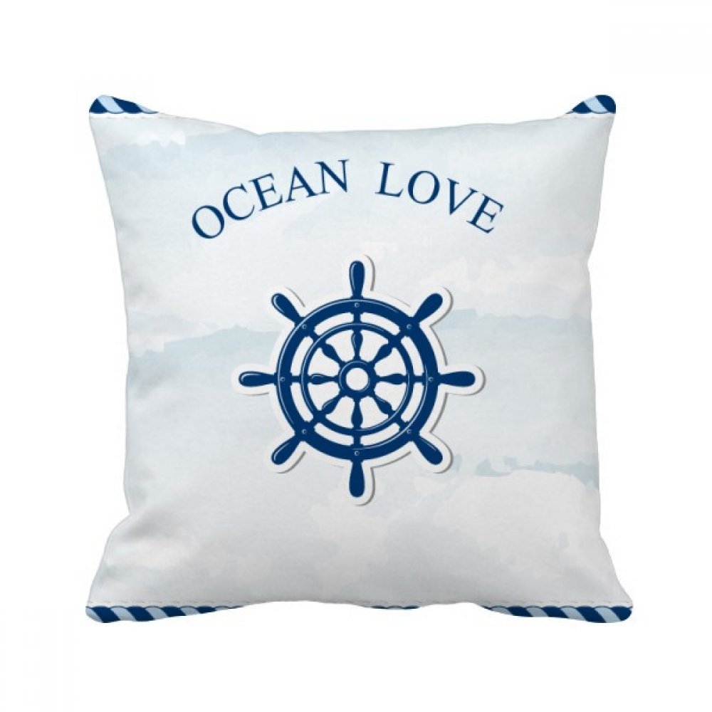 Coussin cadeau original de 40x40 cm au motif marin pour anniversaire et crémaillère