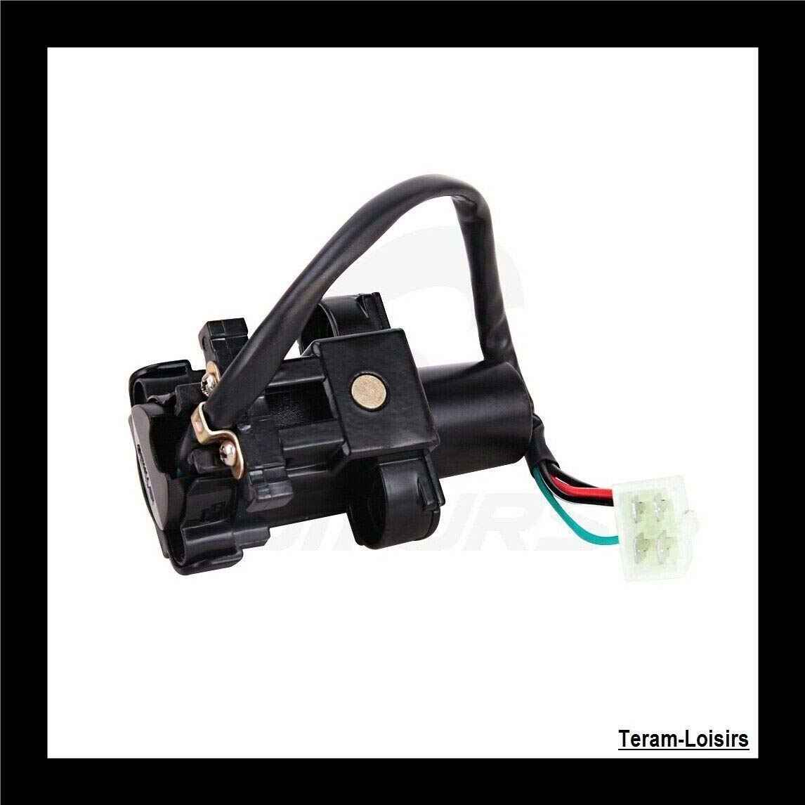 TERAM LOISIRS Kit Neiman Clé Bouchon Serrure pour Honda CBR 600 9001100 / VFR 800 / NT700V / CBF 600 / VTR 1000 / NT650 /ST1300 /CB 400 750 1100 Neuf France