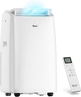 DuraComfort 14,000 BTU Portable AC | 3-in-1 Cooling, Fan & Dehumidifier | R32 Refrigerant | Remote & Window Kit | Cools Up to 450 Sq Ft
