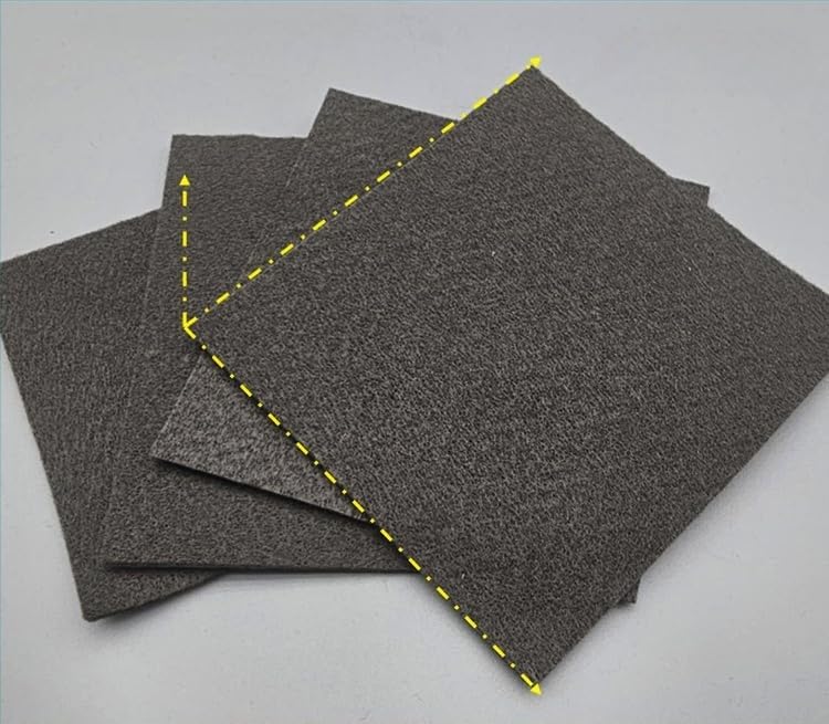 - Hydrophilic Carbon Fiber Cloth for Zinc Electrodes - Pack of 5 Graphite Felt Electrode Housing Fluid(5mm)