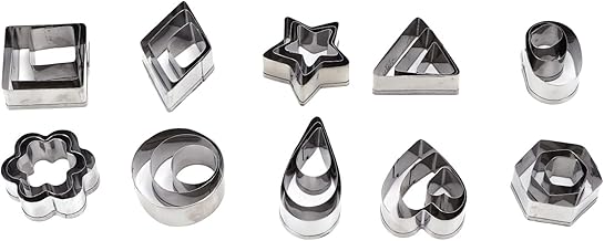 Molde para biscoitos, fino acabamento Forte praticidade Molde para biscoitos para cortar frutas para assar biscoitos