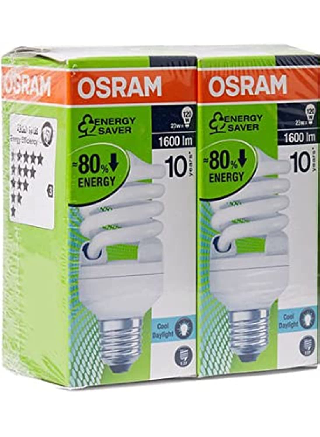 OSRAM ENERGY SAVER MINI TWIST 23W DAY LIGHT 2PC-SET PROMO