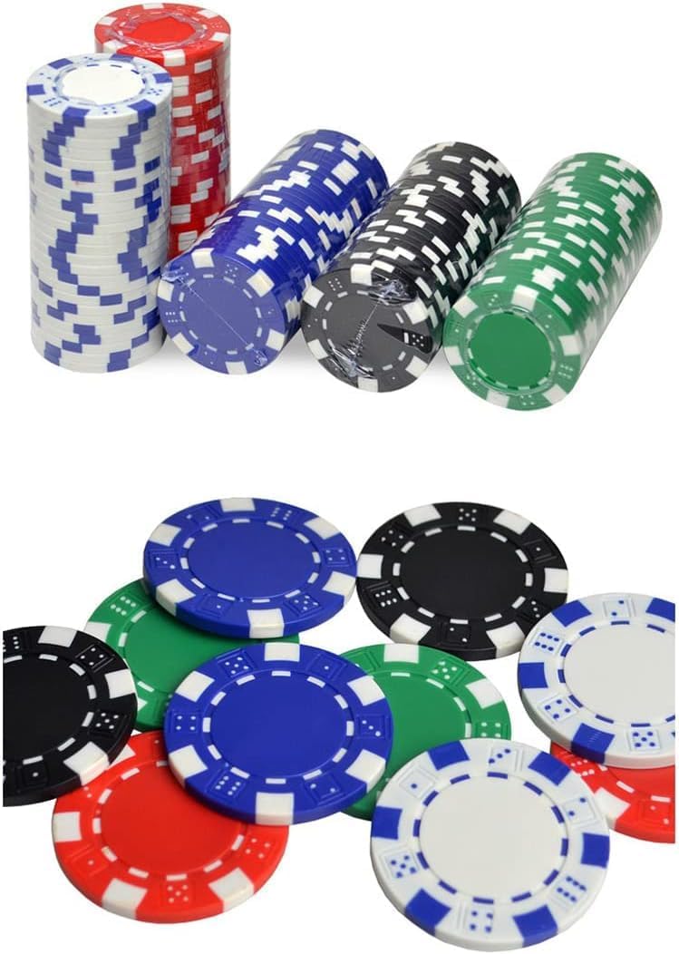 Amazon.co.jp: 50pcsギャンブルチップポーカーチップ、カジノゲームセラミックポーカーチップセットカジノコイン40mmコインポーカーチップ  エンターテイメントプラスチック色のチップ(Size:50PCS $1000) : おもちゃ 50 ピース ポーカーチップ カジノ カウンティング ...