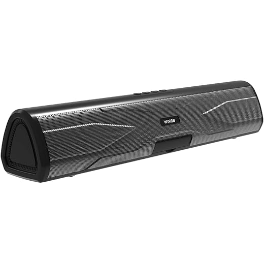 Wings Centerstage 300 Soundbar with TWS Bluetooth 50 Powerf