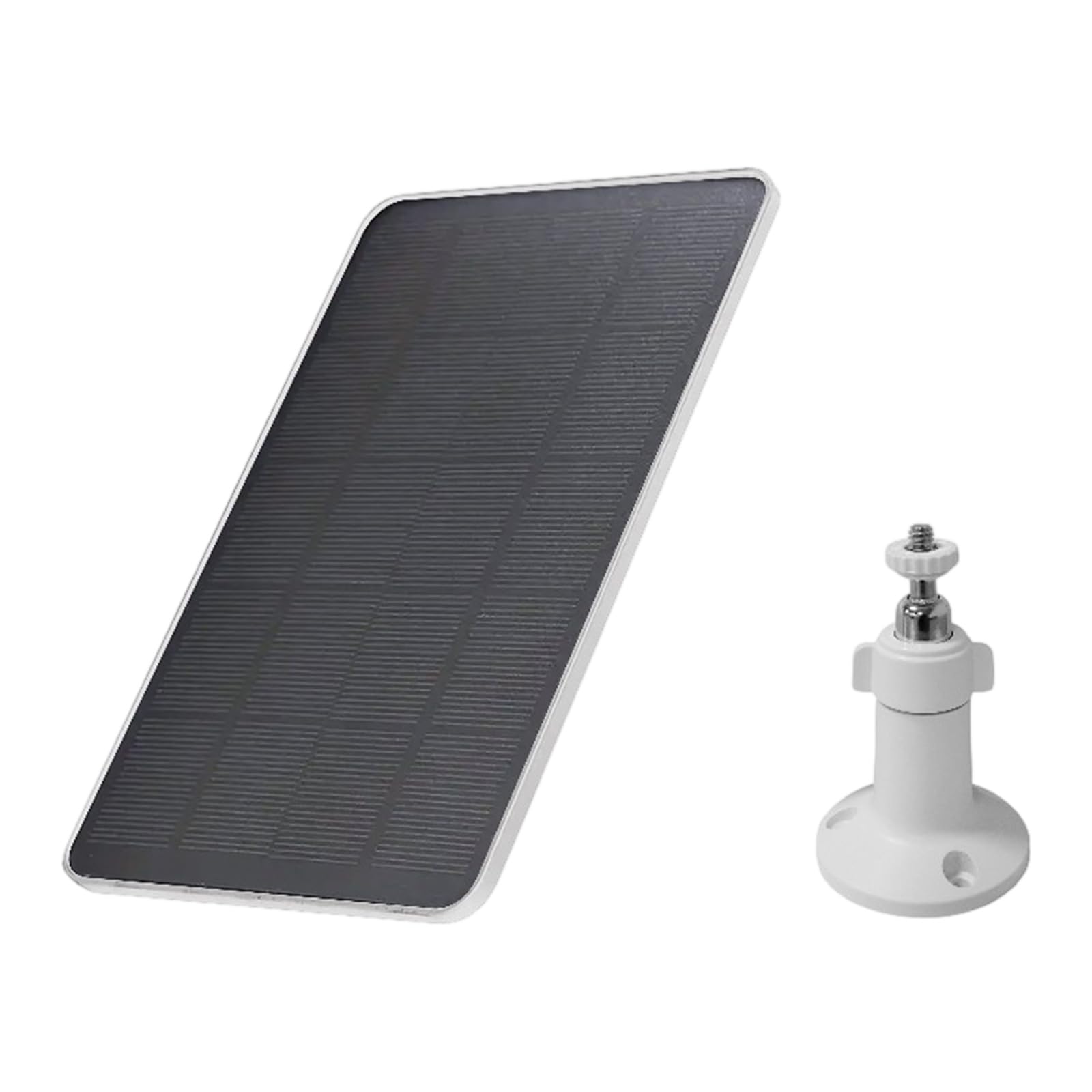Kaeltsyn Multicolor Weather Resistant Solar Panel Works With Various Camera Doorbells For Continuous Outdoor Electricity Easy Installation Doorbell Solar Panel
