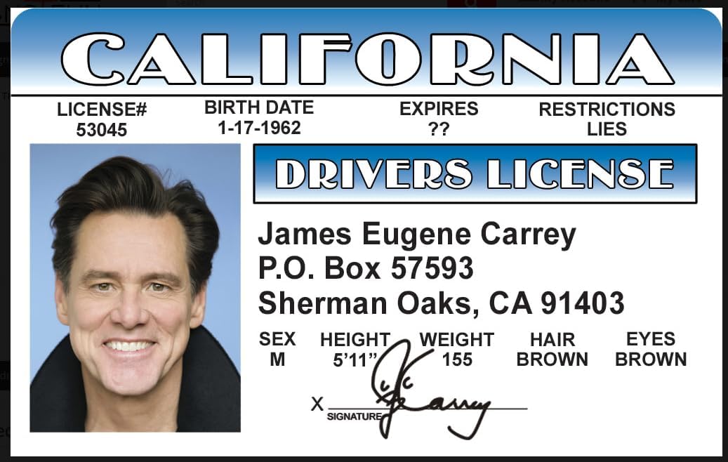 Signs 4 Fun Parody ID | Mask Driver’s License | Fake ID Novelty Card | Collectible Trading Card Driver’s License | Novelty Gift for Holidays | Made in the USA