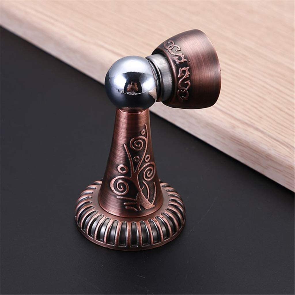 Sbziojhdr B Door Stop， Zinc Alloy Magnetic Holder,Door Umpers For Home & Office Use(B)