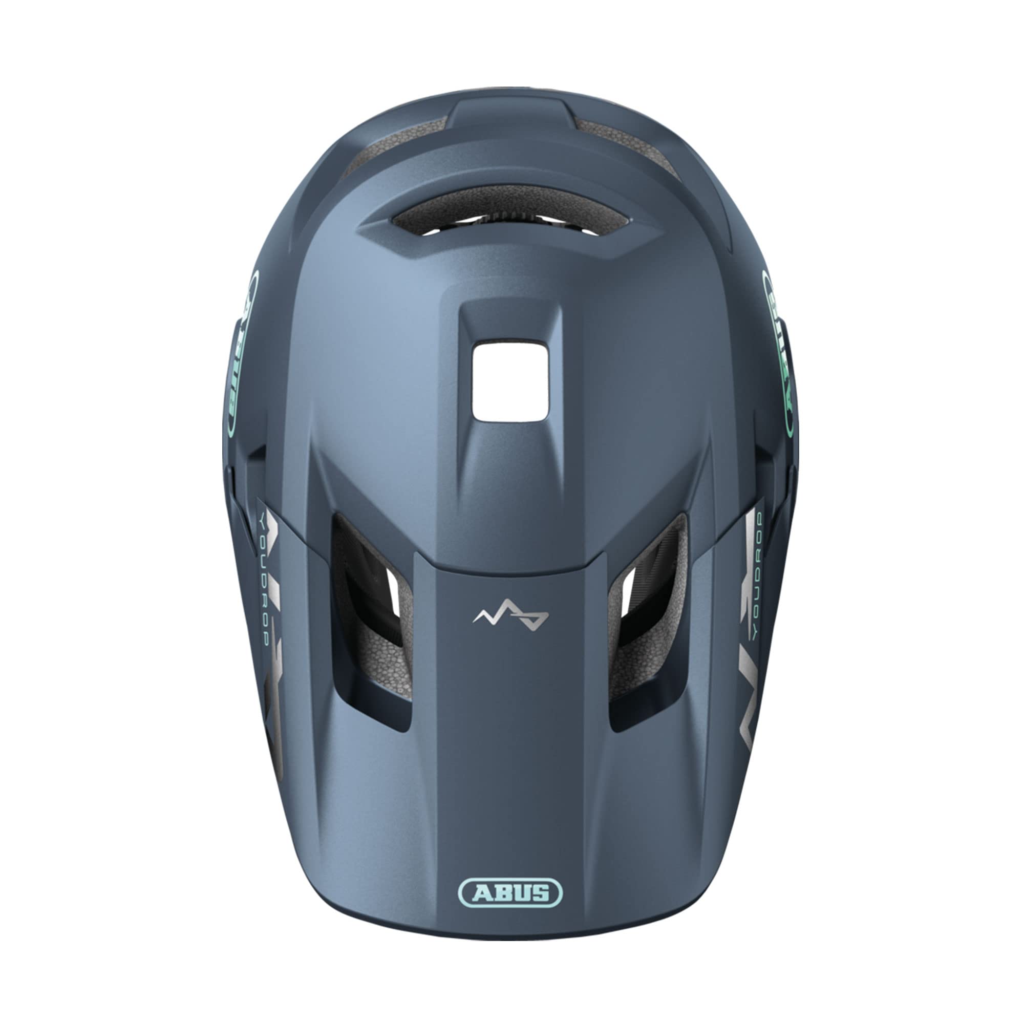 ABUS Casque VTT YouDrop FF intégral Enfants Adolescents mentonnière Amovible