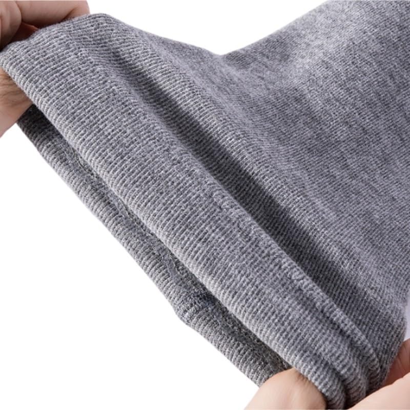 Thick Fiber Knee Protection Leg Cover Winter Warmth Made of Sheepskin Suitable for Both Men Women