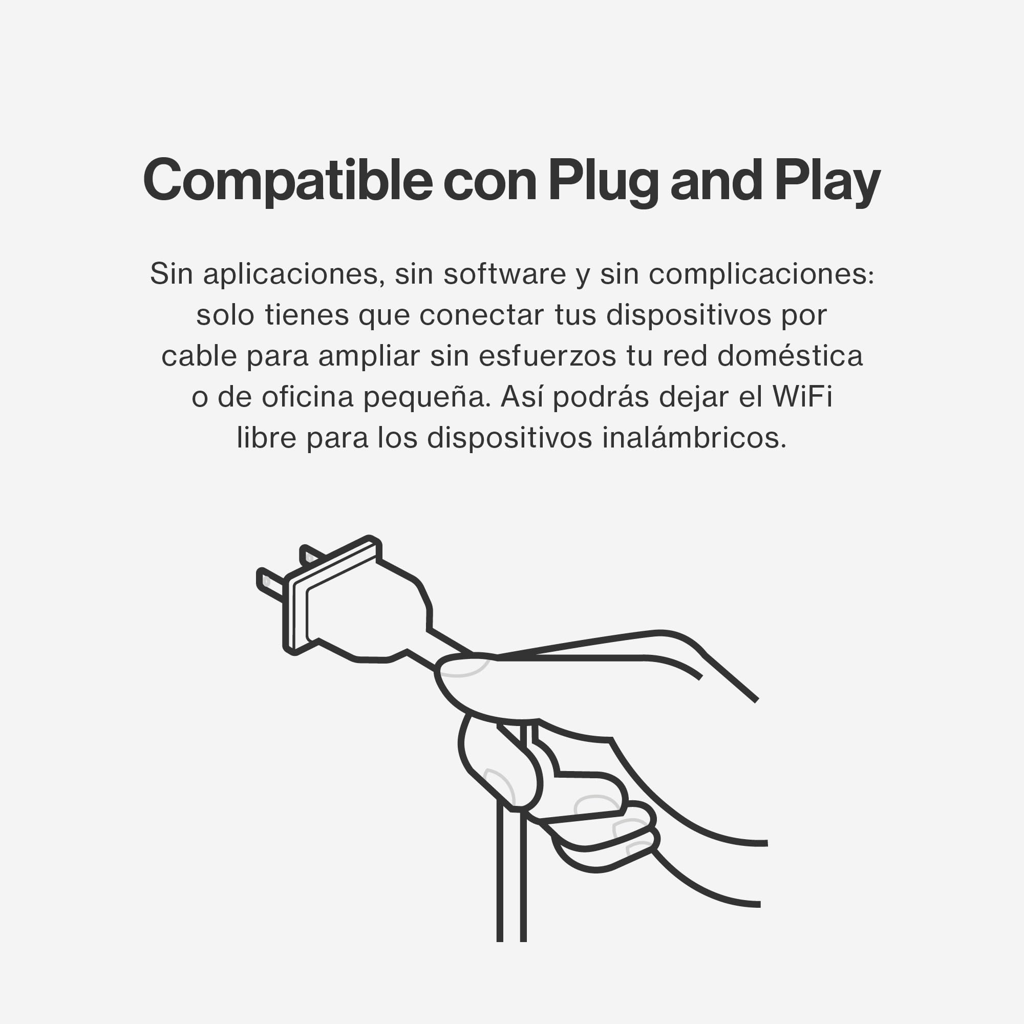 Switch PoE+ multigigabit Linksys no administrado de 5 Puertos y 2,5 G | Ethernet bajo Consumo | Control dúplex Completo | Oficinas pequeñas y domésticas | Sin Ventilador y metálico | PoE+ de 60 W