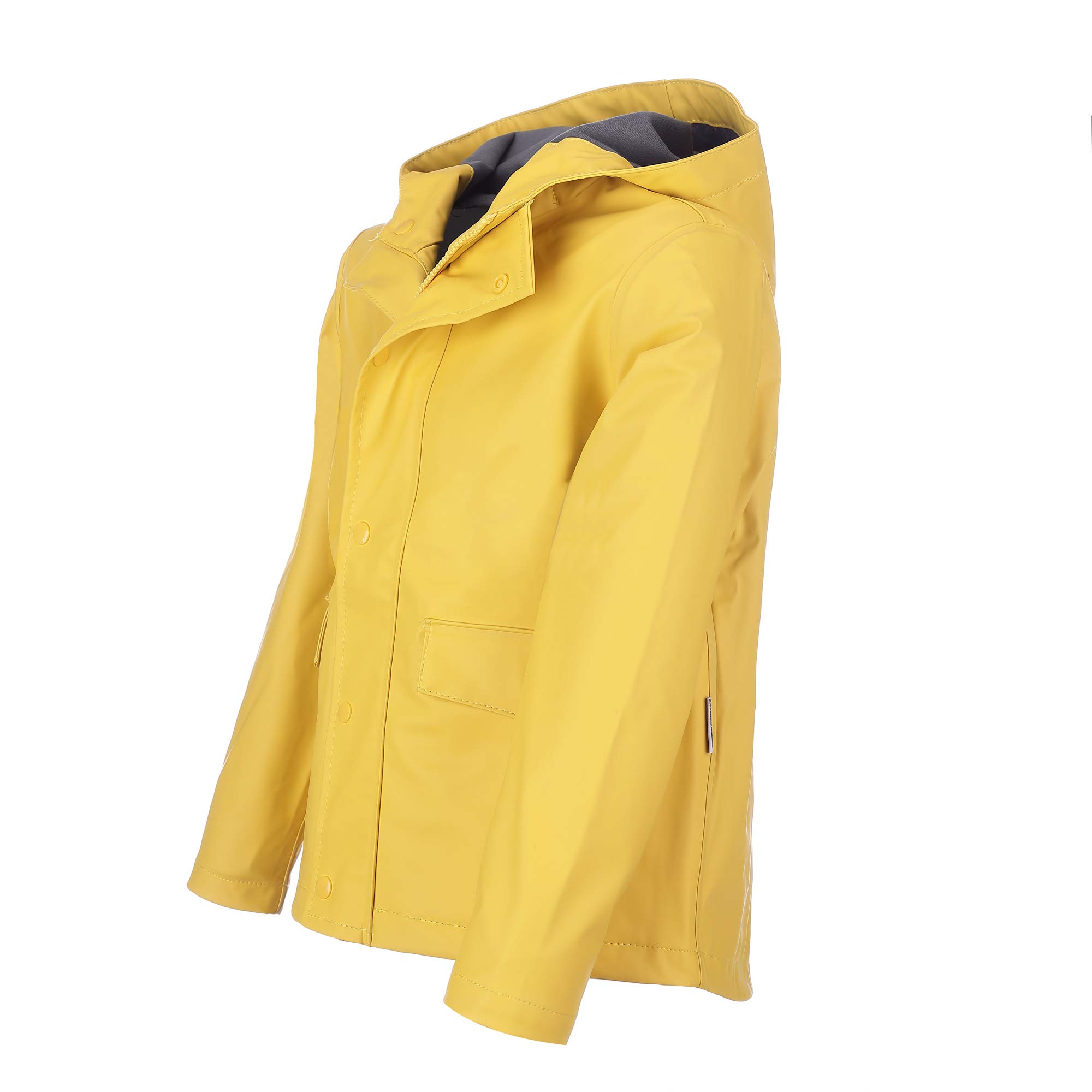 modAS Kinder Regenjacke Regenmantel blau wasserdicht