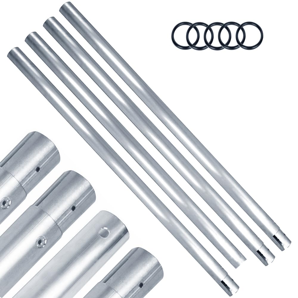 Jorixxy 13 Ft/4M Metal Tube Crossbar for Manual/Electric Studio Roller Backdrop Wall Mount System,for Photography Background Support System