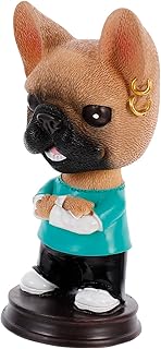 Amosfun 1 Peça Decoração De Mesa De Cachorro Bobble Balançando A Cabeça De Cachorro Balançando A Cabeça Boneca Ornamento De Cachorro Modelos De Carro Cachorro Adorno Figura Bobblehead