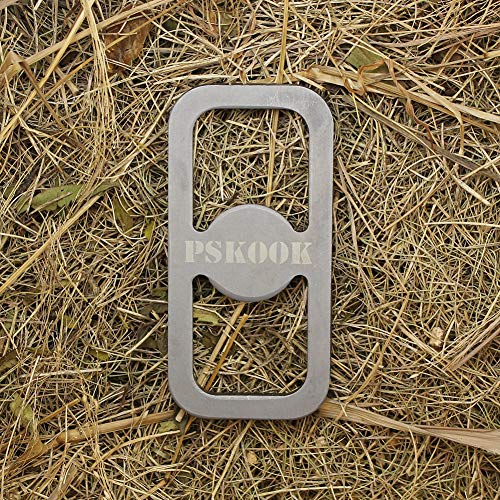 PSKOOK Golpeador de Pedernal de Acero al Carbono Bolsa de Plástico PE