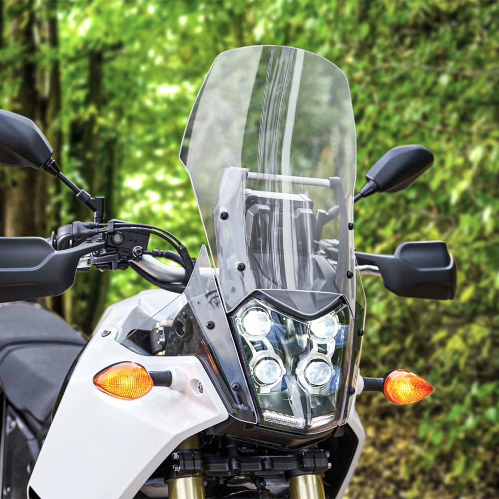 Amazon.com: Motorcycle Windshield Windscreen for TENERE 700