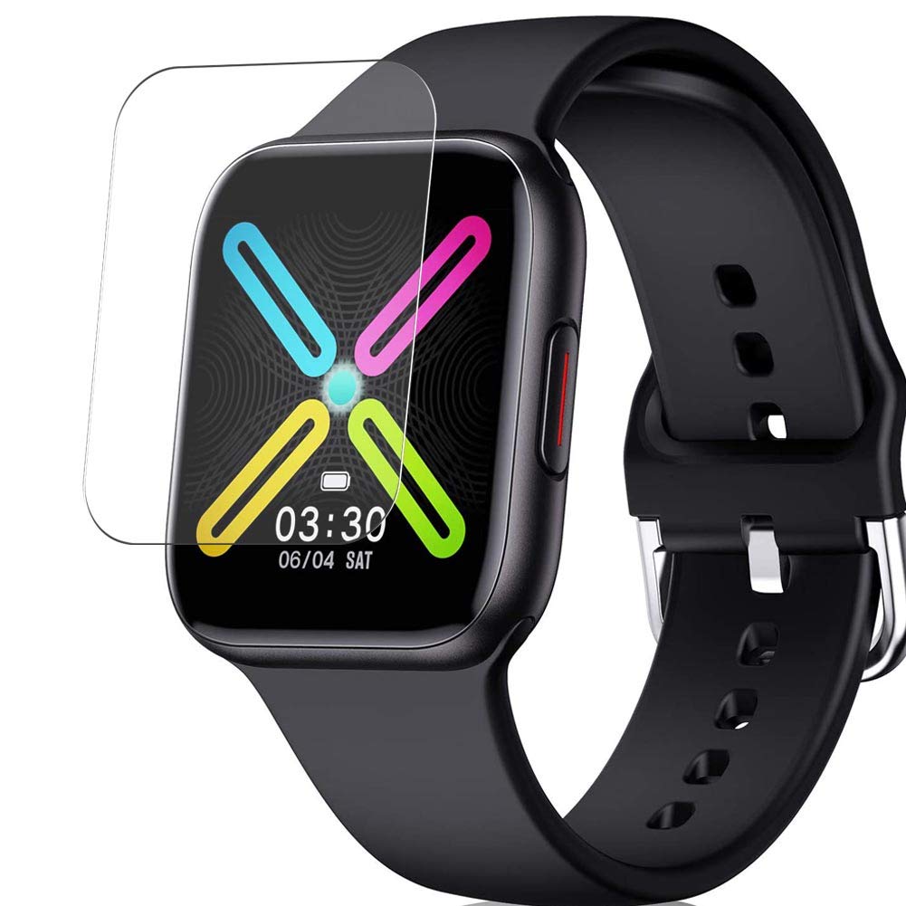 Vaxson3-Pack Screen Protector, compatible with CatShin QY01 Smart Watch, TPU Guard Film Protectors Sticker [NOT Tempered Glass ] New Version