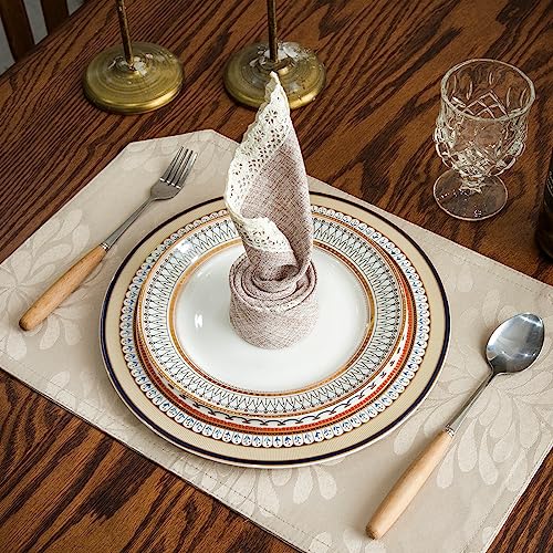 Servilletas de Tela GLORY SEASON 18x18 in Pack 4 Beige miniatura 5