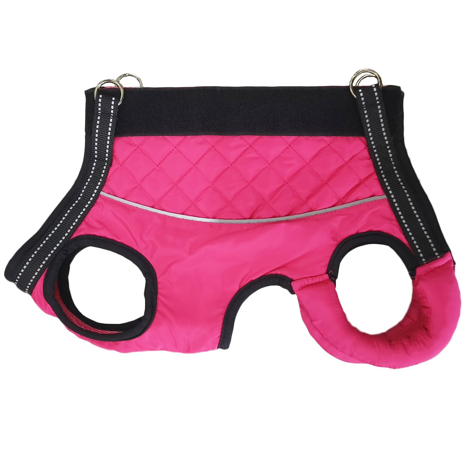Arnés de elevación para perros pequeños, correa de apoyo de cuerpo completo para patas traseras, chaleco de rehabilitación de mascotas, correas ajustables para perros pequeños, patas traseras, para