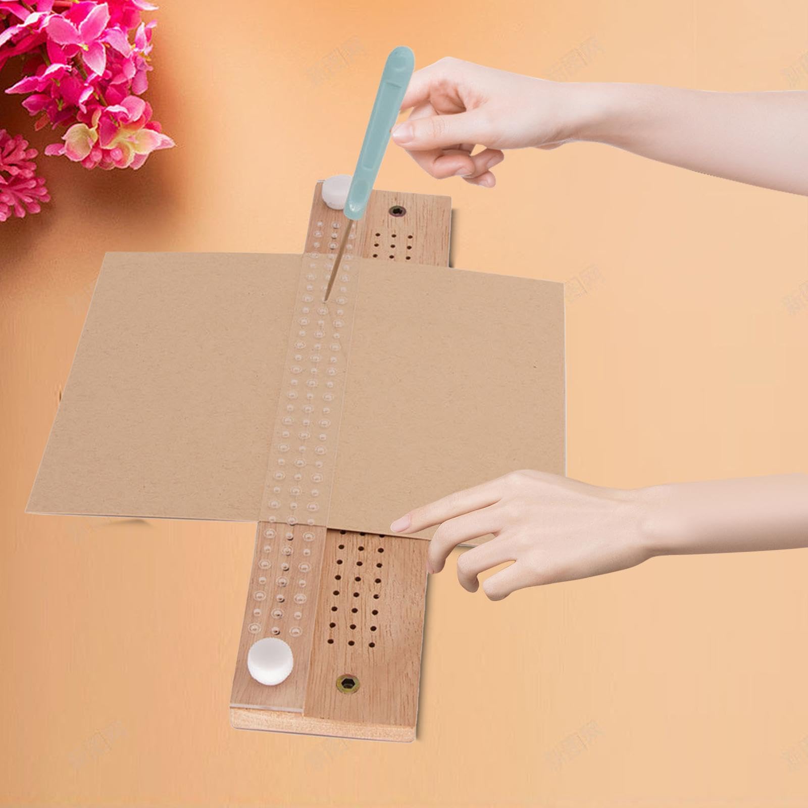 Harilla s de Reliure de Livres, Outils de Reliure à Main, Bureau, Maison, école, Fil ciré, d'artisanat du Cuir, Complet d'outils de Reliure