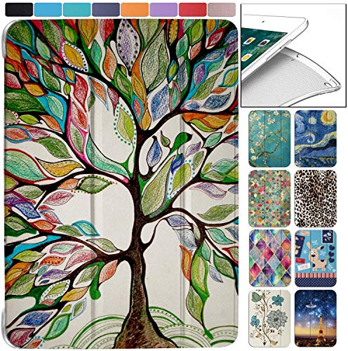 Image of DuraSafe Cases for iPad 9.7 Inch 5th 6th Air 1st Air 2nd Gen [iPad 5 6 Air 1 Air 2 ] A1893 A1954 A1822 A1566 MD785HN /A MD788HN /A MD786HN /A MD789HN /A Printed Sleek Design Flip Case - Olivia Tree