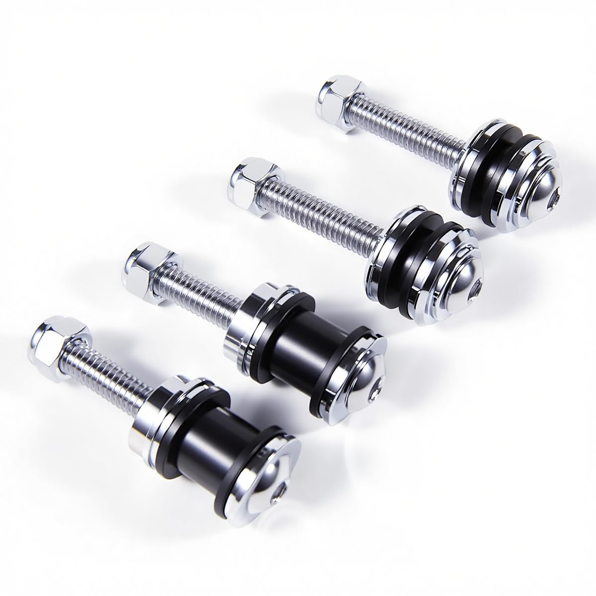 Quick Release Detachable Sissy Bar Docking Hardware Kit Mounting Bolt Screw Fit for Harley Sportster XL883 XL1200 2004+