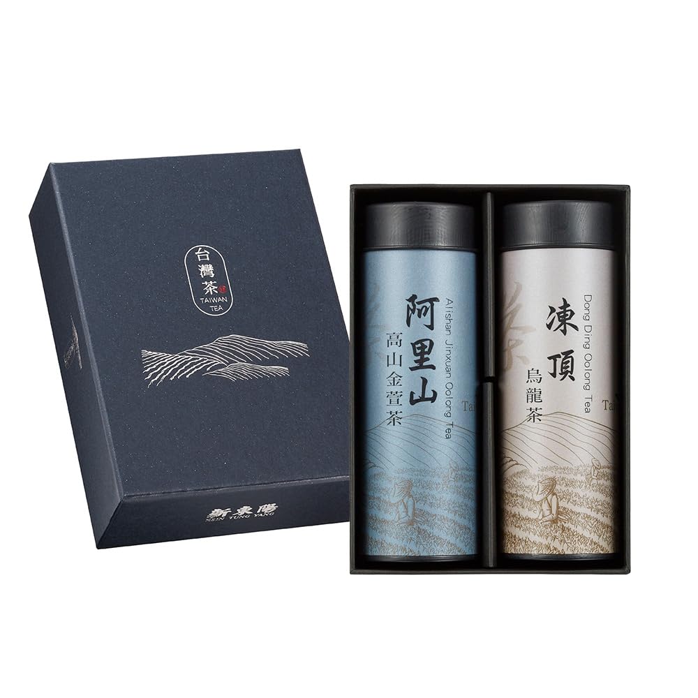台湾　茶葉　阿里山高山茶　凍頂烏龍茶　150gパック3点セット Amazon.co.jp: 《新東陽》セレクト台湾ティーギフトセット 4号 10包×2