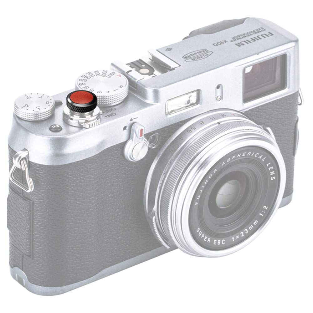 JJC Pulsante di scatto flessibile per Fujifilm Fuji X100V X-T30 X-T20 X-T10 X-T4 X-T3 X-T2 X-PRO3 X-PRO1 X-PRO2 X100 X100T X100F X30 X20 X10 X-E4 X-E3 X-E3 X-E3 2S US