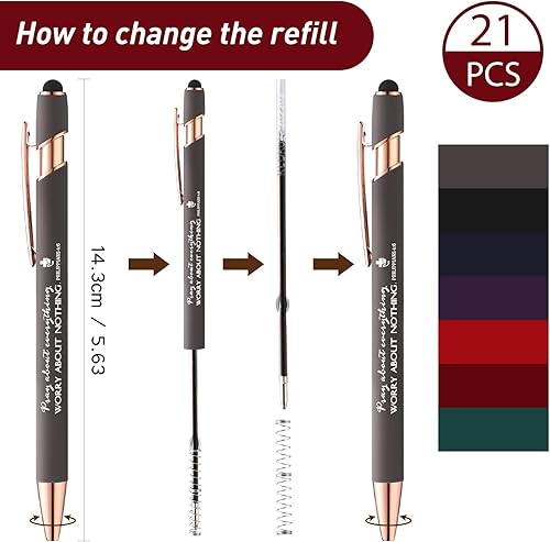 Miniatura 3 de Fumete Bolígrafos con versículo bíblico, bolígrafos cristianos con citas inspiradoras, bolígrafos con versículos bíblicos, regalo a granel para