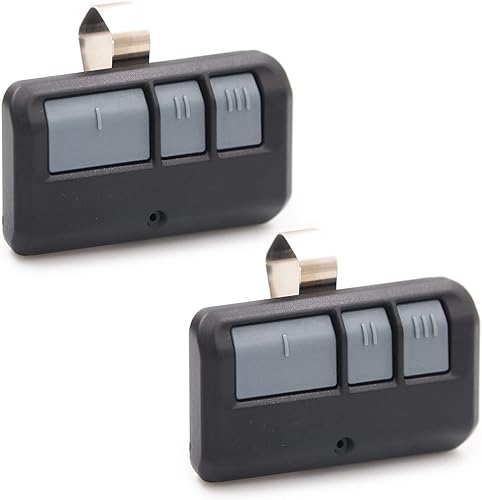 2 para Chamberlain Liftmaster Craftsman Abridor de puerta de garaje remoto 893LM Aprende