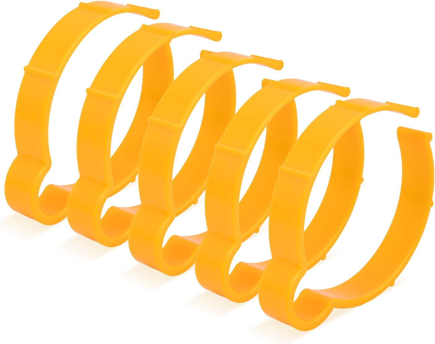 Ehdis® 3.2"(8cm) Vinyl Wrap Sheet Clip Storage Tool for Car Wrap Vinyl Sticker Decal Film Sheet, Coil Hoop Ring Helpful Tool for Auto Film Roll Sheet - 5 PCS