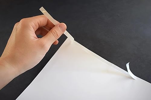 Miniatura 8 de Adhesivos interiores para ventana de automóvil y concesionarios, blanco en blanco, 8.5 x 11 pulgadas, (250 unidades de calcomanías) (adhesivo)