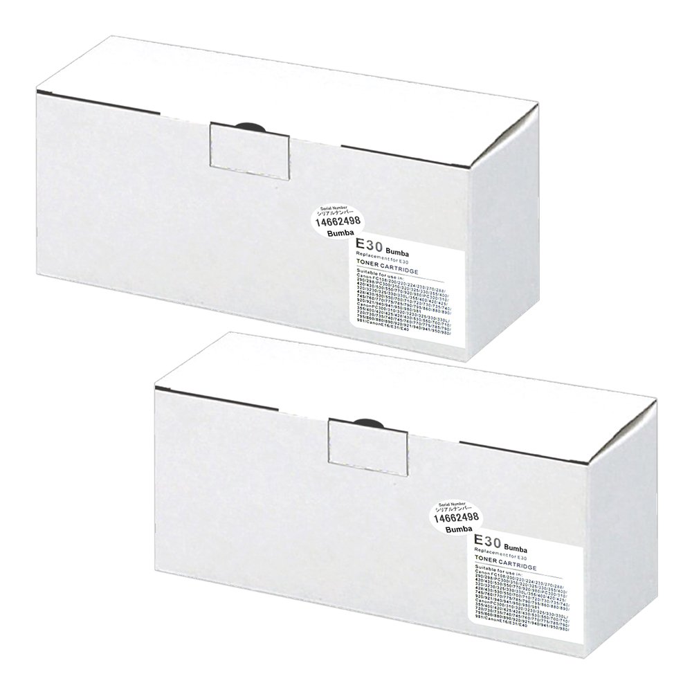 Amazon | Canon (キャノン用) CRG-E30(BK/ブラック)-2本 Bumba製 互換