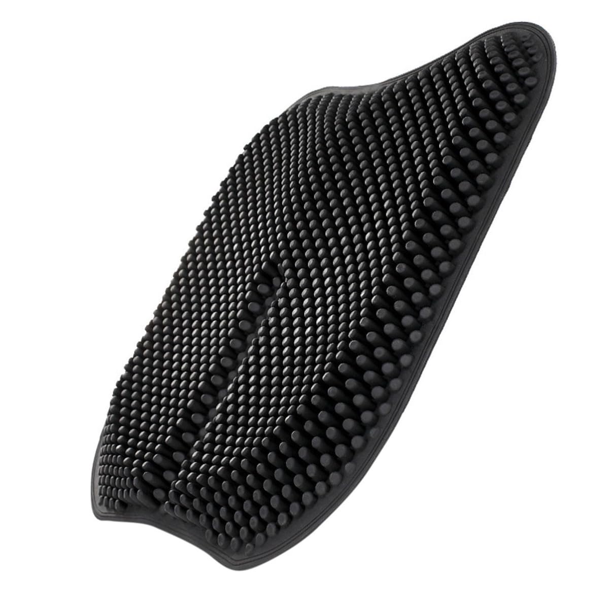 Cojín Negro para Coche de Masaje Transpirable de Silicona