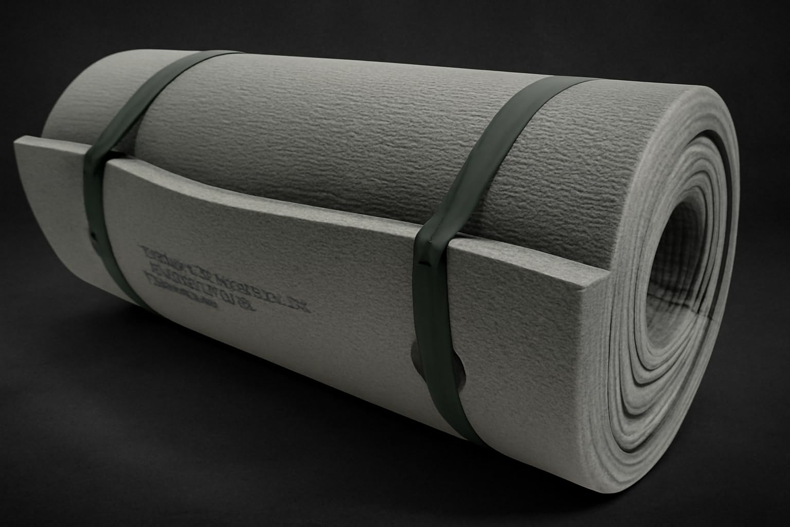 Dutch Army 2cm Extra Thick Foam Roll Sleeping Mat- Compact & Comfortable- Waterproof **-