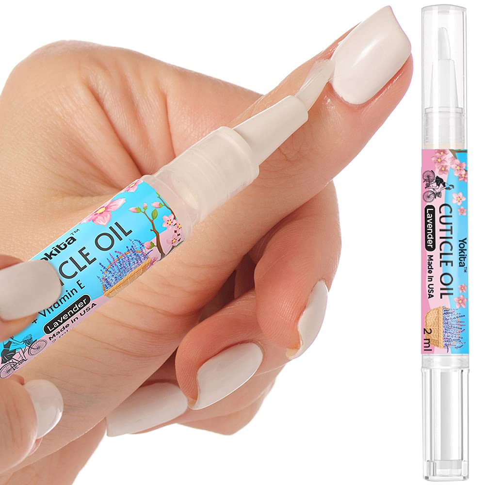 Yokita Premium Cuticle Oil Pen Milk and Honey Natural Healing Infused, Soothes and Moisturizes Cuticles with Vitamin E, 2 ML (Milk & Honey) : Beauty & Personal Care