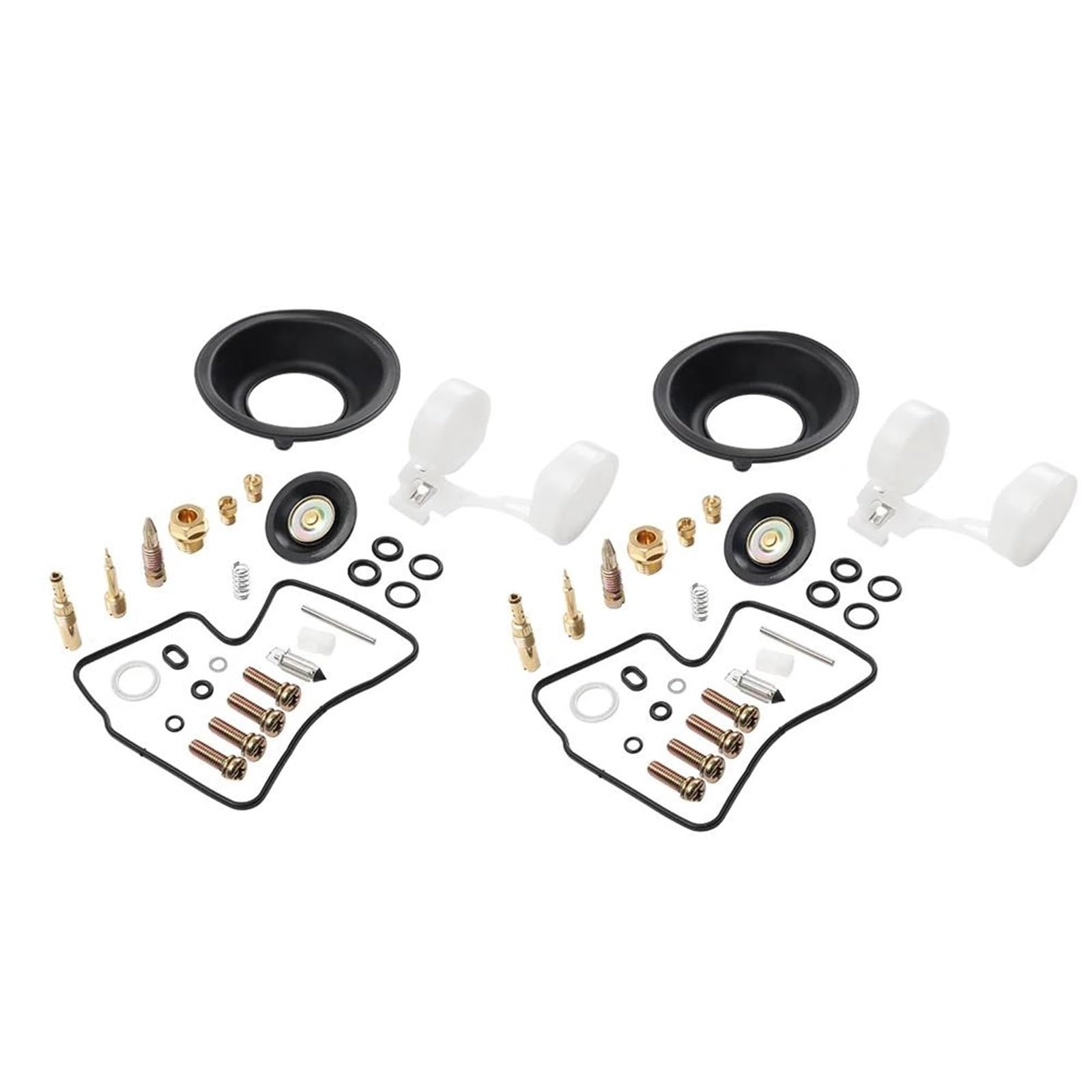 Juego De Reconstrucción Carburador Kit De Reparación Carburador Motocicleta para VT1100C Shadow Spirit 1100 (1997-2005) Reconstrucción del Junta Flotador Diafragma