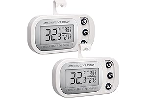 Digital Fridge Thermostat 2-Pack: Precision Temperature Monitoring for Freshness