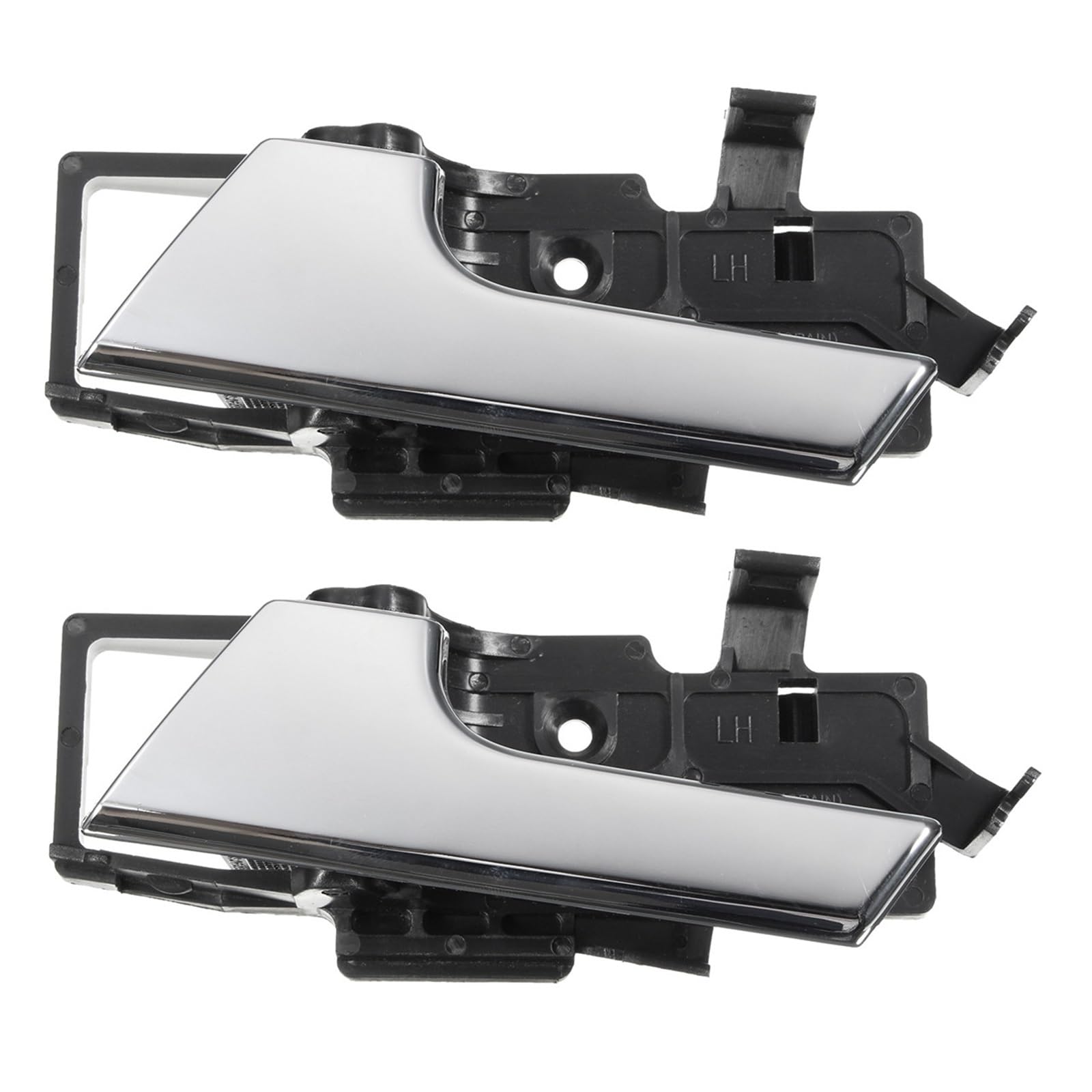 Jkswzma Car Inner Handle for Pontiac G3 2009 1/2PC Left/Right Front Rear Inside Interior Car Door Handle 96462710 96462709(2pc Left Side)