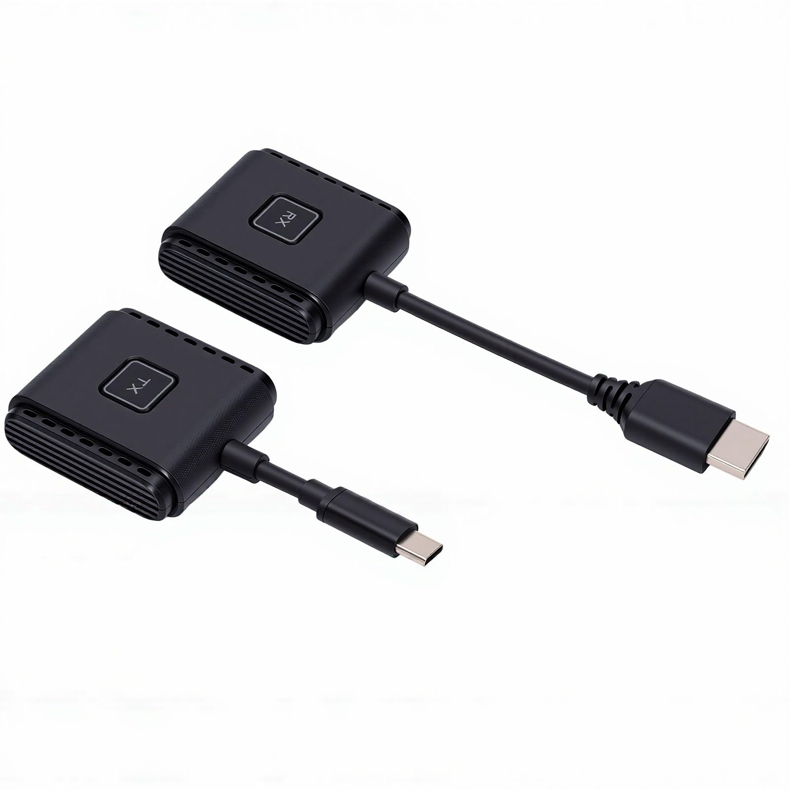 XUMIUZIY Trasmettitore e Ricevitore HDMI Wireless USB C 1080P, 165FT/50M