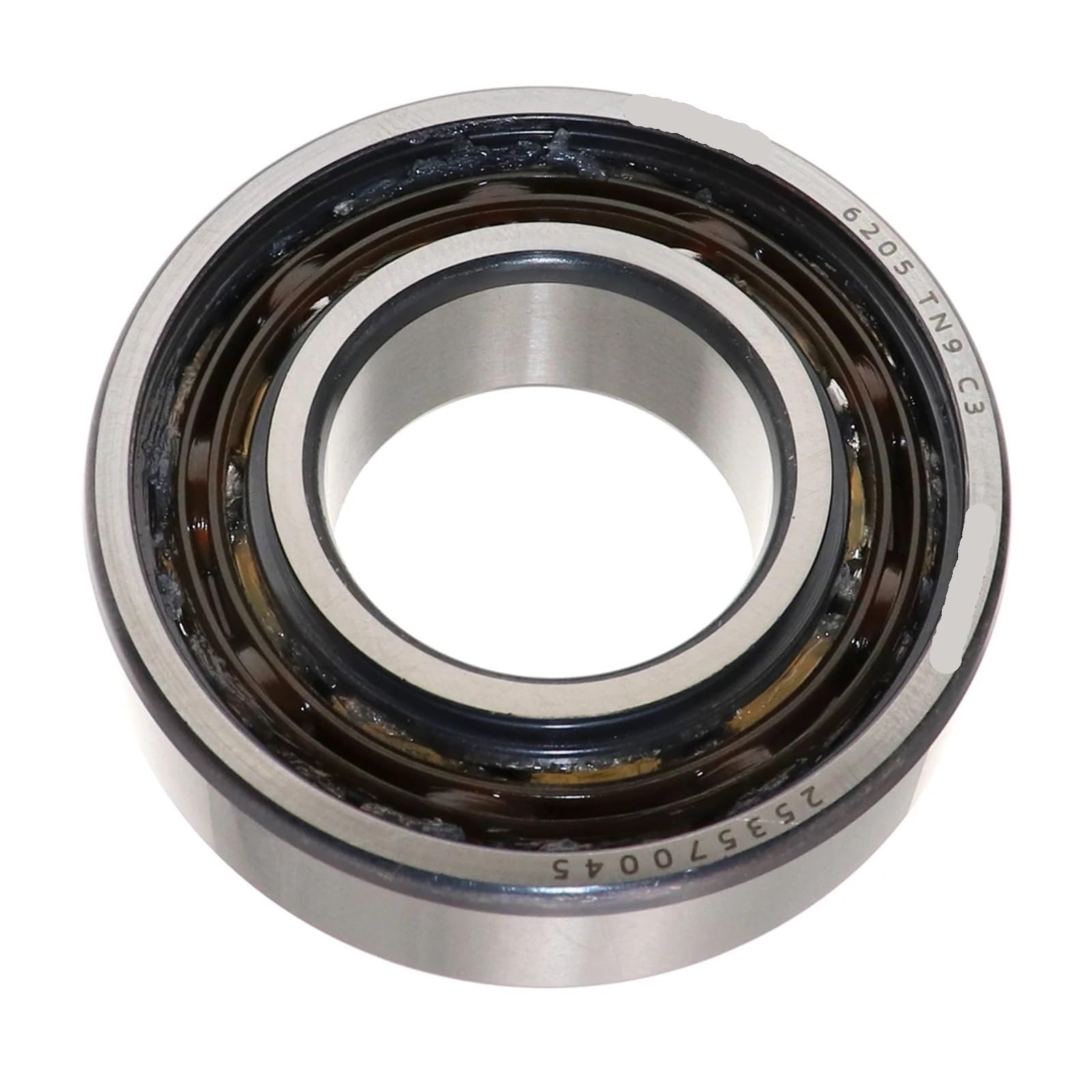 5 Pcs 6205-2RS1 TN9 C3 25x52x15mm Deep Groove Ball Bearings, Single Row Sealed Set(6205 TN9 C3)