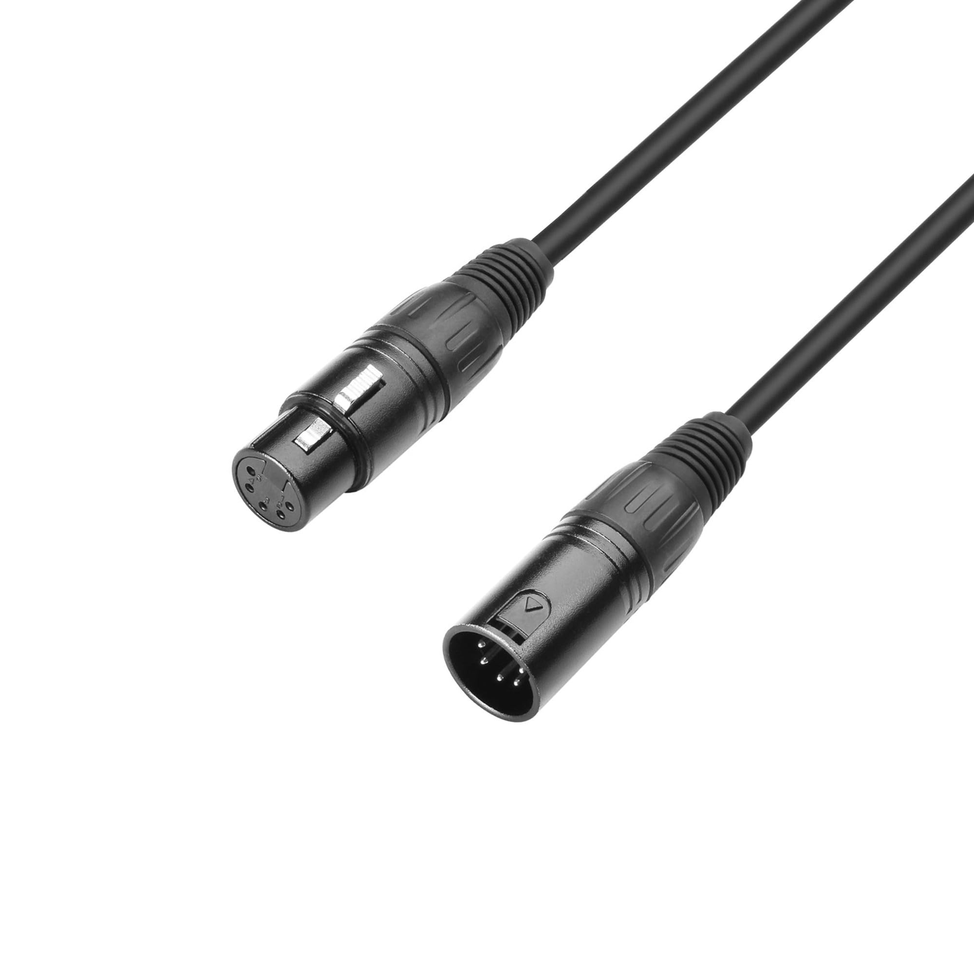 Adam Hall Lighting Dmx Cable 5-Pin Female Xlr To 5-Pin Male Xlr 6M K3dgh0600