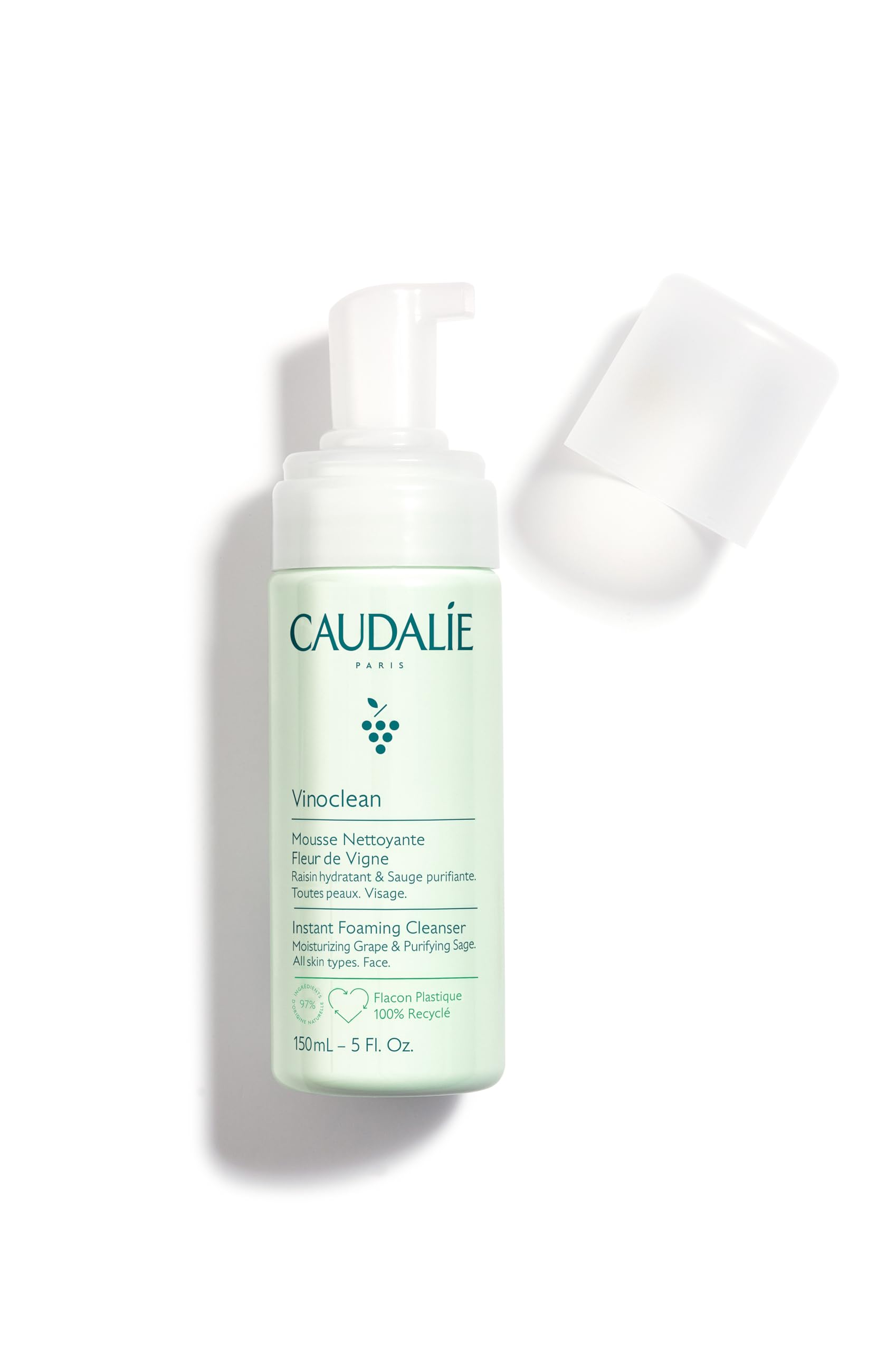 Caudalie Vinoclean Gentle Foam Cleanser