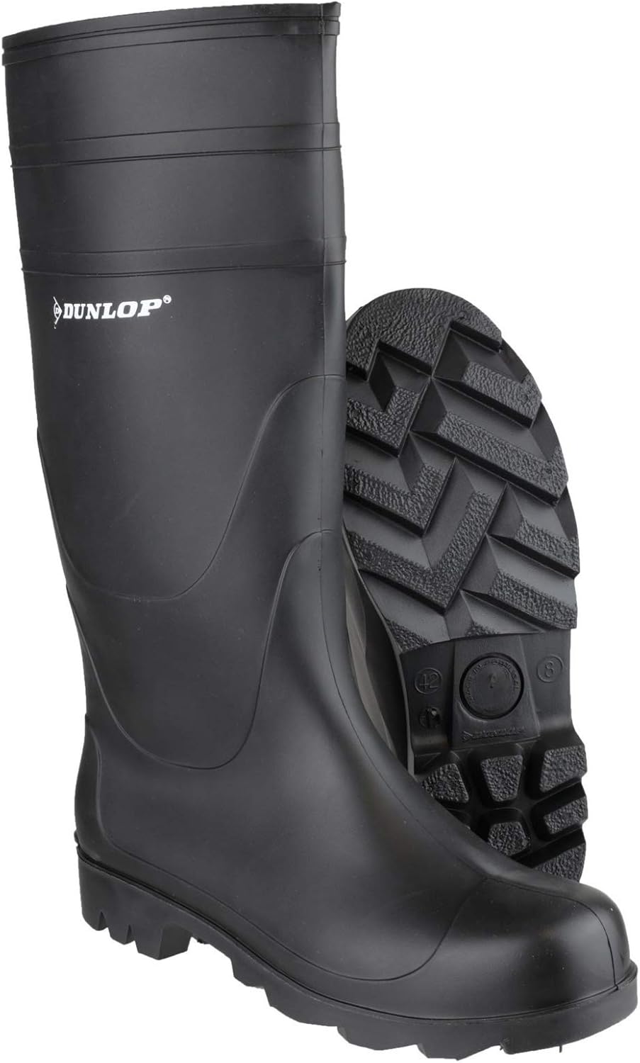 DUNLOP Universal PVC Welly/Mens Wellington Boots/Rain Boots (13 US) (Green)