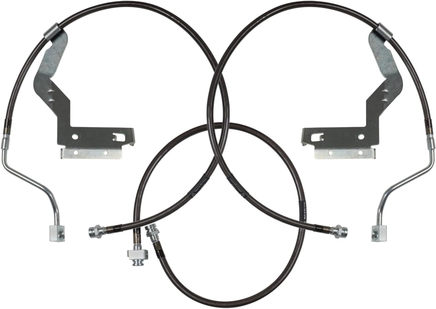 Carli Hardware, Braided Brake Lines, 4.5" System