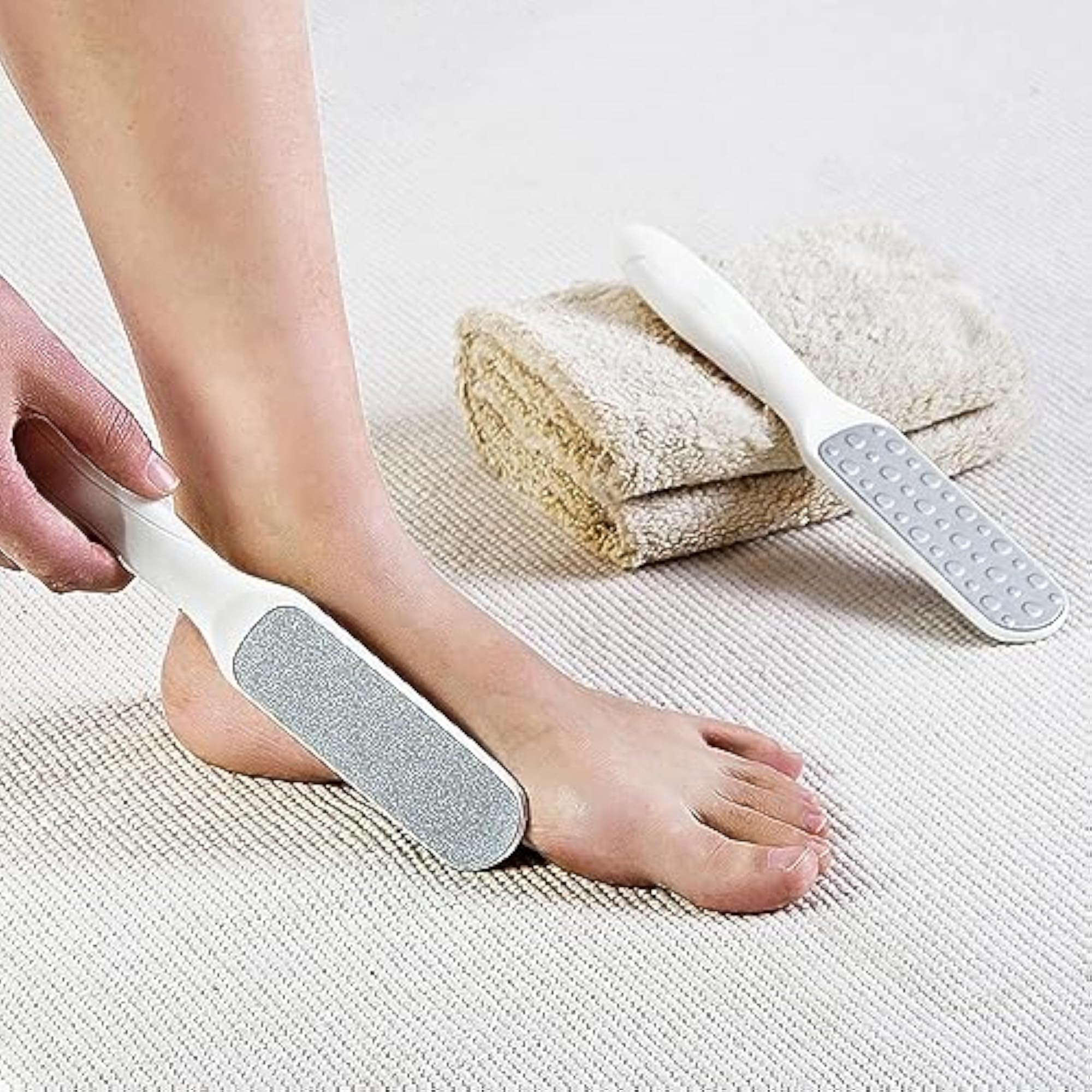 Double-Sided Foot File Callus Remover, Set of 2