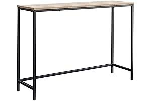 Sauder North Avenue Slim TV Console with Charter Oak Finish